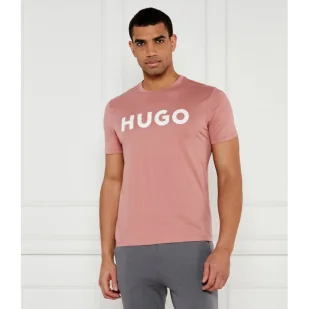 HUGO T-shirt Dulivio Regular Fit - Koszulki męskie - miniaturka - grafika 1