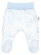 Śpiochy dla niemowląt - Niemowlęce dziewczęce półśpiochy w kwiatki Nicol,r.62 - miniaturka - grafika 1