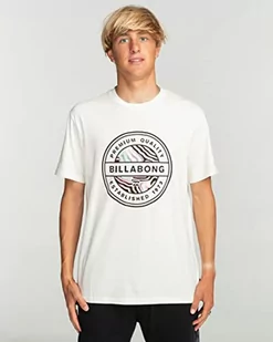 BILLABONG Podstawowa koszulka męska biała S - Koszulki męskie - miniaturka - grafika 1