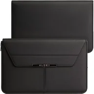 Torby na laptopy - Torba na laptopa Alogy FlexCase Pro wielofunkcyjna rozkładana z podstawką i podkładką na myszkę do Macbooka 15 / 15.6 / 16.1" Cz - miniaturka - grafika 1