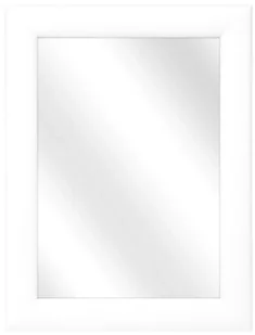 Białe drewniane lustro wiszące prostokątne 9 rozmiarów H4-M61 - Lustra Białe drewniane lustro wiszące prostokątne 9 rozmiarów H4-M61 - Lustra - miniaturka - grafika 1
