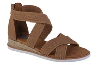 Moda i Uroda OUTLET - Skechers Desert Kiss - Desert Nights 113540-TAN, Damskie, sandały, Brązowy - miniaturka - grafika 1