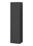 Szafki łazienkowe - Słupek łazienkowy Cersanit Larga 40x160x36 cm antracyt S164-032 - miniaturka - grafika 1