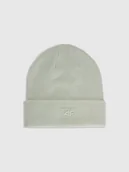 Czapki dla dzieci - 4F Czapka beanie dziecięca - miętowa Uniwersalny - miniaturka - grafika 1