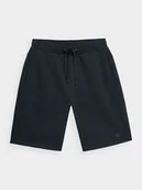 Spodenki męskie - 4F, Spodenki dresowe męskie, 4FSS23TSHOM156-30S, ciemny granat, rozmiar S - miniaturka - grafika 1