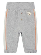 Spodenki dla niemowląt - Steiff Spodnie dresowe w kolorze szarym - miniaturka - grafika 1