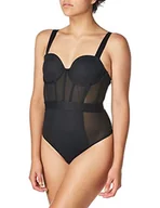 Body - DKNY Damskie body bez ramiączek - miniaturka - grafika 1