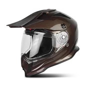 Kaski motocyklowe - Kask Adventure Just1 J14 Solid BrązowyS - miniaturka - grafika 1