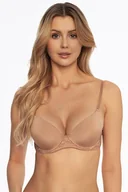 Biustonosze - Biustonosz push-up Henderson Allysa 41329 beżowy - miniaturka - grafika 1