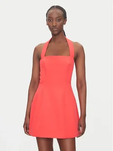 BARDOT Sukienka koktajlowa 59857DB Czerwony Slim Fit - Sukienki - miniaturka - grafika 1
