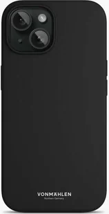 Vonmählen Eco Silicone Case - Ochronne etui silikonowe, kompatybilne z MagSafe, dla iPhone 15, Czarne etui na telefon komórkowy - Etui i futerały do telefonów - miniaturka - grafika 1