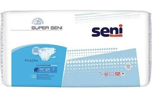 Seni Super pieluchomajtki dla dorosłych zapinane na rzepy L 30 szt. |   SE-094-LA30-P01 - Pieluchy dla dorosłych - miniaturka - grafika 2