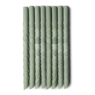 Nuuroo - Słomki Silikonowe Zestaw Rodzinny 8 Pack Ada Light Green - Słomki do napojów - miniaturka - grafika 1