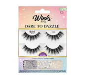 Sztuczne rzęsy i akcesoria - Ardell Winks Dare To Dazzle sztuczne rzęsy na pasku 222 - miniaturka - grafika 1