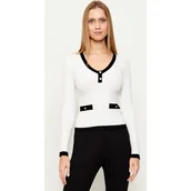 Bluzki damskie - GUESS Bluzka LAUREL Slim Fit - miniaturka - grafika 1