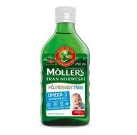 Witaminy i minerały - ORKLA CARE Mollers Mój Pierwszy tran norweski 250 ml - miniaturka - grafika 1