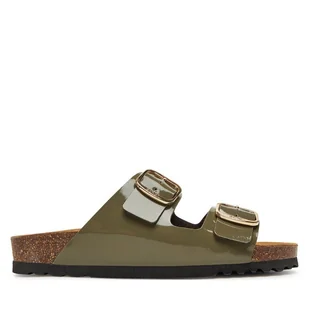 Klapki Scholl Josephine F32169 Khaki - Klapki i japonki damskie - miniaturka - grafika 1