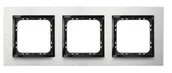 Klawisze i ramki - Ospel Impresja szczotkowane aluminium ramka R-3YAC/62/25 R-3YAC/62/25 - miniaturka - grafika 1