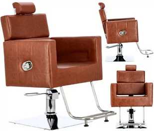 Fotel fryzjerski barberski hydrauliczny do salonu fryzjerskiego barber shop Barberking - Fotele fryzjerskie - miniaturka - grafika 4