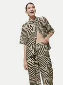 Koszule damskie - Vila Koszula Sasja 14102850 Beżowy Loose Fit - miniaturka - grafika 1