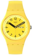Zegarki męskie - Zegarek Swatch SO29J702 PROUDLY YELLOW - miniaturka - grafika 1
