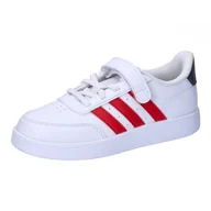 Piłka nożna - adidas BREAKNET 2.0 Shoes Children, Niskie Buty Niepiłkarskie, FTWR White/Better Scarlet/Carbon, 32 EU, Ftwr Biały Better Scarlet Carbon, 32 EU - miniaturka - grafika 1