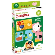 Puzzle - CzuCzu Puzzle Do Pary Zwierzątka 18m+ 92962 - miniaturka - grafika 1