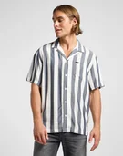 Koszule damskie - LEE RESORT SHIRT RIVET NAVY 112364214 XXL - miniaturka - grafika 1