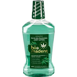 Madonis BIO MADENT Konopny płyn do płukania jamy ustnej 500 ml MAD-BIO-0002 - Płyny do płukania jamy ustnej - miniaturka - grafika 1