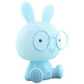 Lampy stojące - Polux Lampka nocna KRÓLIK LED 2,5W niebieska 307705 SANICO 307705 - miniaturka - grafika 1
