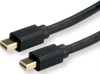 Kabel Roline Kabel ROLINE Mini DisplayPort, mDP-mDP, v1.3/v1.4, M/M, zwart, 1 m