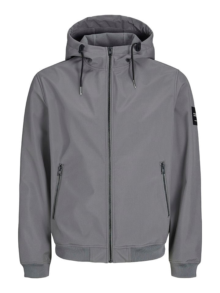Jack & Jones Kurtka przejściowa w kolorze szarym