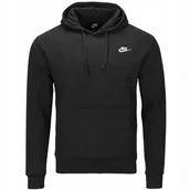 Bluzy męskie - Nike bluza męska dresowa z kapturem ocieplana BV2654-010 XL - miniaturka - grafika 1