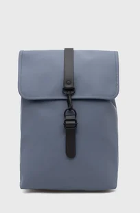 Rains plecak 13400 Rucksack kolor fioletowy duży gładki - Plecaki - miniaturka - grafika 1