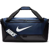 Torby sportowe - Nike, Torba sportowa, BA5955 410 Brasilia M Duffel, granatowy, 61x33x30cm - miniaturka - grafika 1