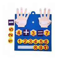 Zabawki sensoryczne - Filcowa mata edukacyjna dla dzieci nauka liczenia - miniaturka - grafika 1