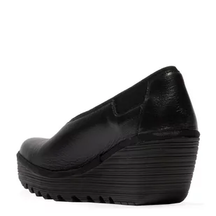 Czółenka Fly London YOZA Black Mousse P501438006 - Czółenka - miniaturka - grafika 3