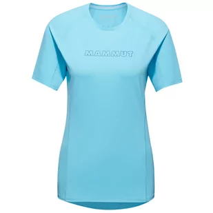 Koszulka damska Mammut Selun FL T-Shirt Women Logo Rozmiar: XS / Kolor: jasnoniebieski - Koszulki sportowe damskie - miniaturka - grafika 1