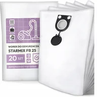 Worki do odkurzaczy - 20x Worek do Odkurzacza Starmix Fb 25 Syntetyczny Pojemny Mocny Worki G9 - miniaturka - grafika 1