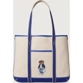 Torebki damskie - POLO RALPH LAUREN Torebka na ramię z dodatkiem skóry - miniaturka - grafika 1