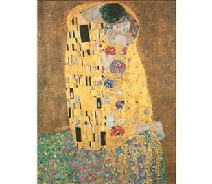Clementoni Puzzle 1000 Museum Collection Klimt The Kiss - Puzzle - miniaturka - grafika 1