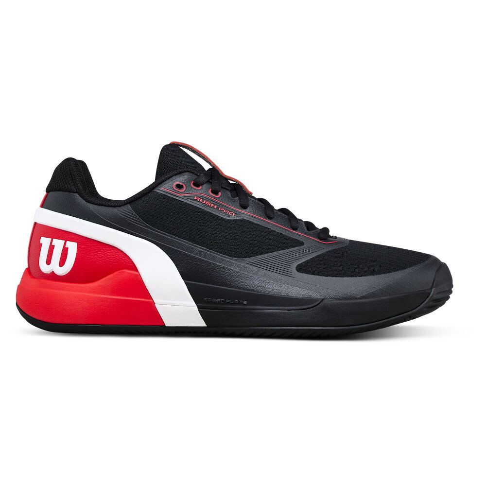 Męskie buty do padla Wilson Rush PRO 5 Padel Black/Red EUR 43 1/3