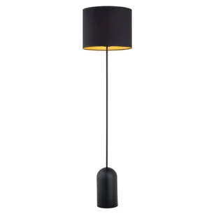 Lampa stojąca ASPEN E27 - czarny/złoty - Lampy stojące - miniaturka - grafika 1