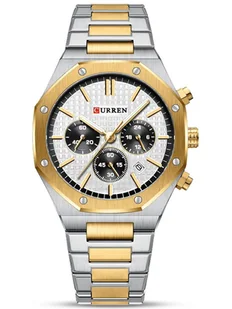 Zegarek ZEGAREK MĘSKI CURREN 8440 CHRONOGRAF (zc047d) + BOX - Zegarki męskie - miniaturka - grafika 1