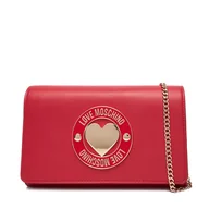 Torebki damskie - Torebka LOVE MOSCHINO JC4368PP0NKG0500 Czerwony - miniaturka - grafika 1