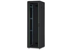 Digitus Szafa sieciowa stojąca Unique 19" 36U rack 600x600, drzwi przód szyba, czarny, 800kg - Tuning komputera - akcesoria - miniaturka - grafika 1