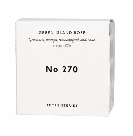 Teministeriet - herbata zielona sypana 270 Green Island Rose opakowanie uzupełniające 100 g