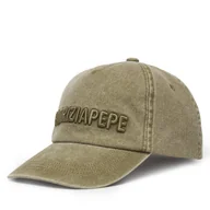 Czapki damskie - Czapka z daszkiem Patrizia Pepe 8F0108/A708-G625 Khaki - miniaturka - grafika 1