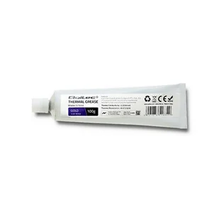 Qoltec Pasta termoprzewodząca 3.05 W/m-K | 100g | złota (51644) - Pasty i materiały termoprzewodzące - miniaturka - grafika 1