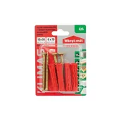 Kołki - Wkręt-met Kołek uniwersalny 10 x 50 z wkrętem z łbem stożkowym 6 x 70 - miniaturka - grafika 1